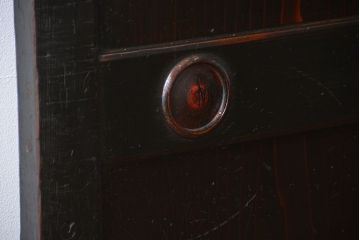 アンティーク 煤けた時代帯戸 2枚セット(建具、板戸)