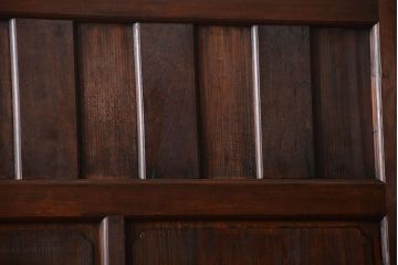 古民具・骨董 杢目の素晴らしい無双帯戸 2枚セット(板戸、古民家)