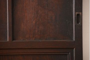 古民具・骨董 杢目の素晴らしい無双帯戸 2枚セット(板戸、古民家)