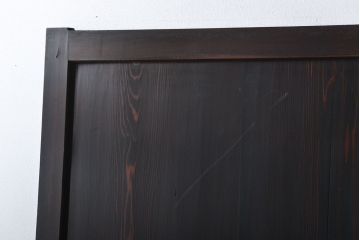 古民具・骨董 味のある帯戸2枚セット(引き戸、抜戸)