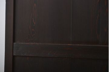 古民具・骨董 味のある帯戸2枚セット(引き戸、抜戸)