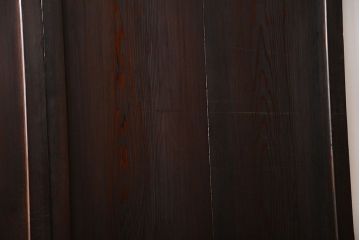 古民具・骨董 味のある帯戸2枚セット(引き戸、抜戸)