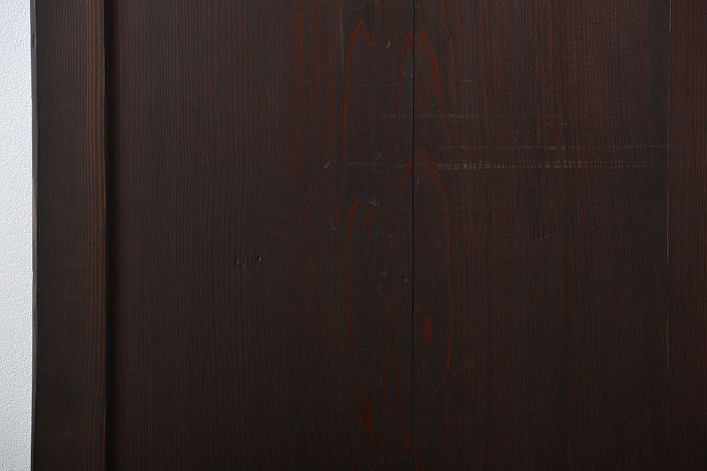 古民具・骨董 味のある帯戸2枚セット(引き戸、抜戸)