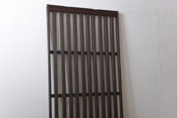 古民具・骨董 シンプルな格子戸(1)(引き戸)