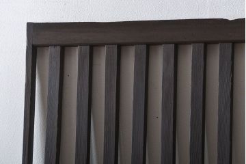 古民具・骨董 シンプルな格子戸(1)(引き戸)