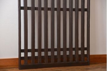 古民具・骨董 シンプルな格子戸(1)(引き戸)