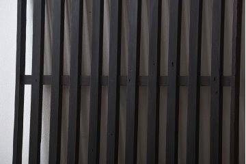 古民具・骨董 シンプルな格子戸(1)(引き戸)