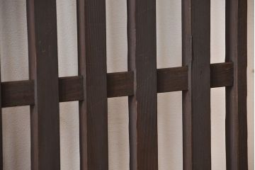 古民具・骨董 シンプルな格子戸(1)(引き戸)