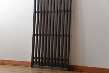 古民具・骨董 シンプルな格子戸(2)(引き戸)