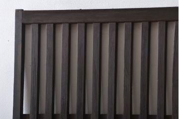 古民具・骨董 シンプルな格子戸(2)(引き戸)