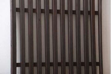 古民具・骨董 シンプルな格子戸(2)(引き戸)