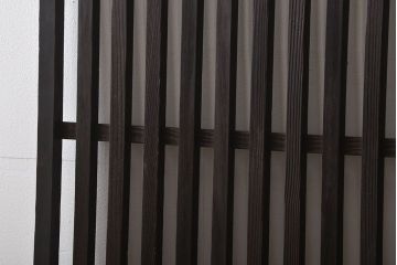 古民具・骨董 シンプルな格子戸(2)(引き戸)