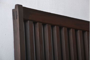 古民具・骨董 シンプルな格子戸(2)(引き戸)