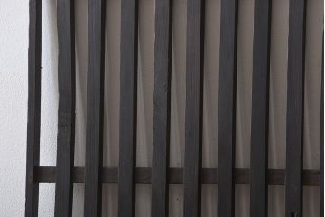 古民具・骨董 シンプルな格子戸(2)(引き戸)