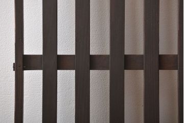 古民具・骨董 シンプルな格子戸(2)(引き戸)