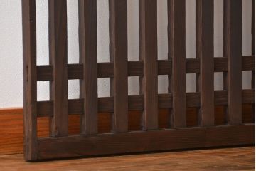 古民具・骨董 シンプルな格子戸(2)(引き戸)