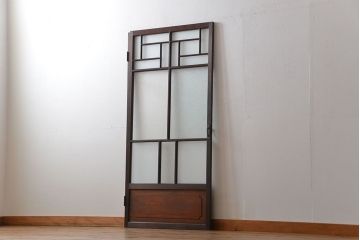 アンティーク 珍しいデザインの上質な扉(ドア)