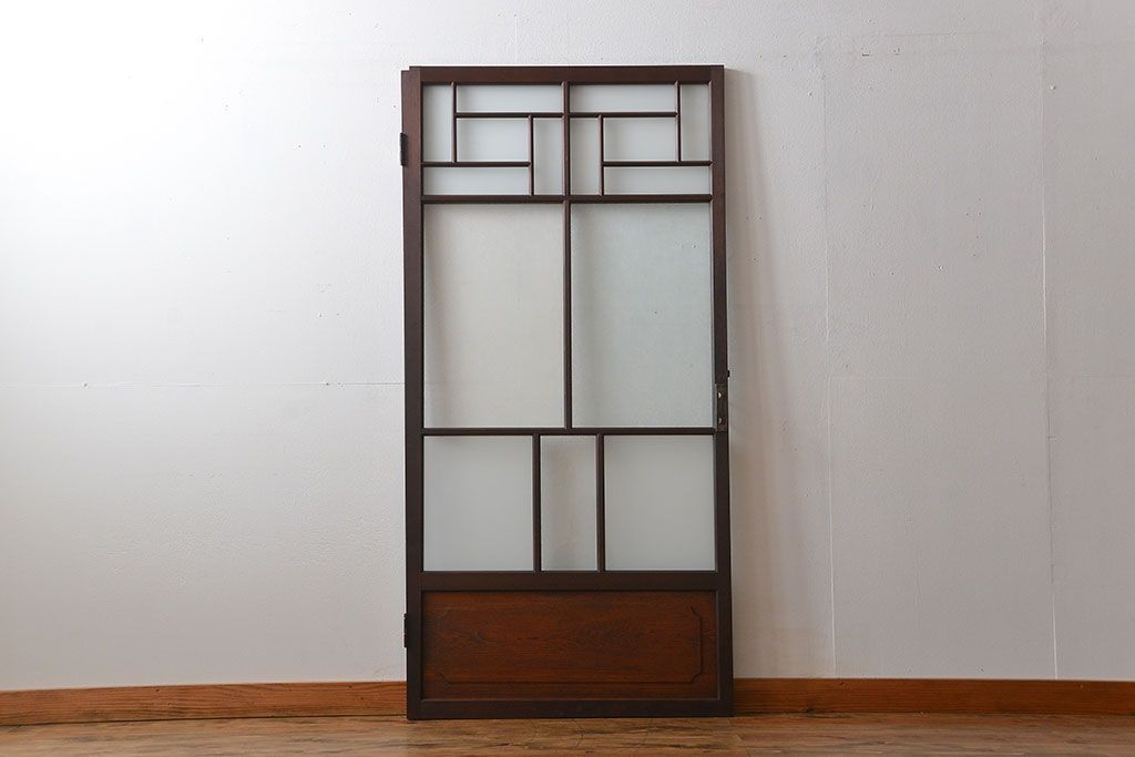 アンティーク 珍しいデザインの上質な扉(ドア)