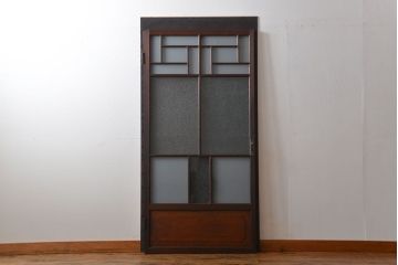 アンティーク 珍しいデザインの上質な扉(ドア)