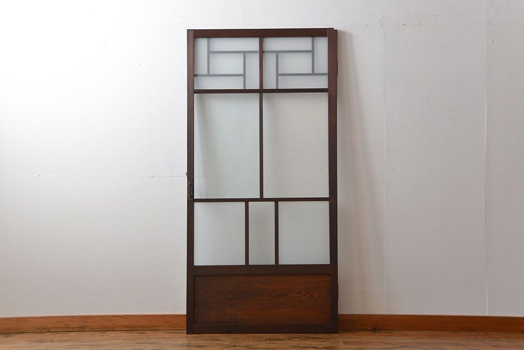 アンティーク 珍しいデザインの上質な扉(ドア)