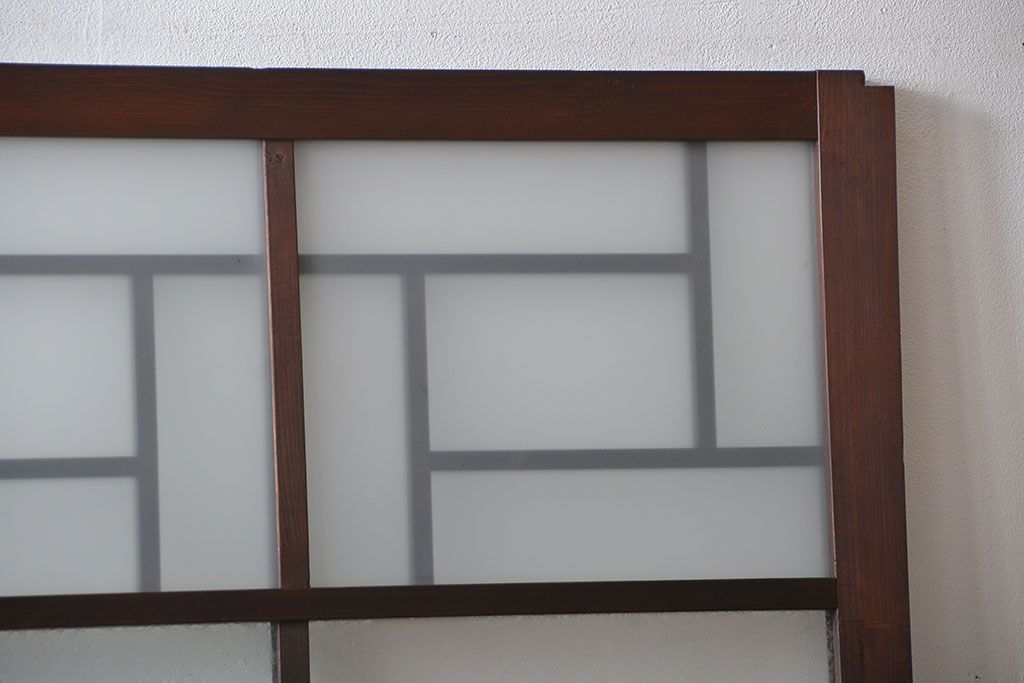 アンティーク 珍しいデザインの上質な扉(ドア)