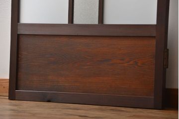 アンティーク 珍しいデザインの上質な扉(ドア)