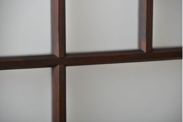 アンティーク すりガラス入りの背の高い扉(ドア)