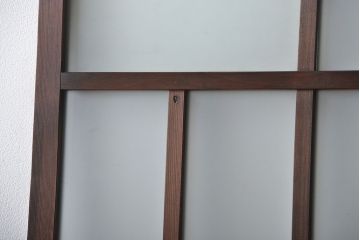 アンティーク すりガラス入りの背の高い扉(ドア)