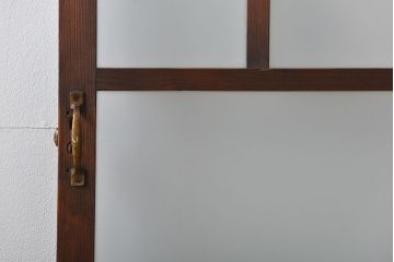 アンティーク すりガラス入りの背の高い扉(ドア)