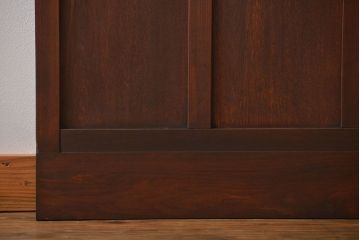 アンティーク すりガラス入りの背の高い扉(ドア)