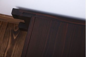 アンティーク家具　古民具・骨董 5杯引き出し　横長ローボード(2)(置き床、置床、水屋箪笥、テレビ台、キャビネット、収納棚)