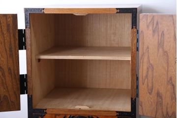 中古　民芸縦長引き出し