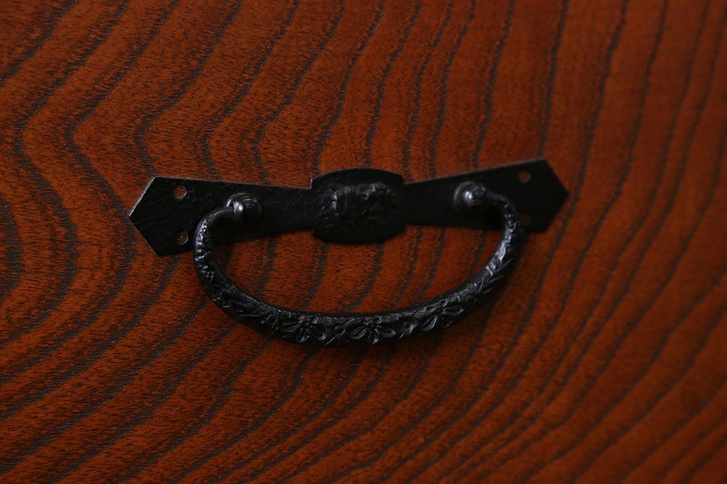 中古　木目の美しい民芸衣装箪笥