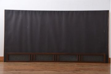 昭和レトロ ダイヤガラスのモダンな明り取り(ガラス欄間、窓)