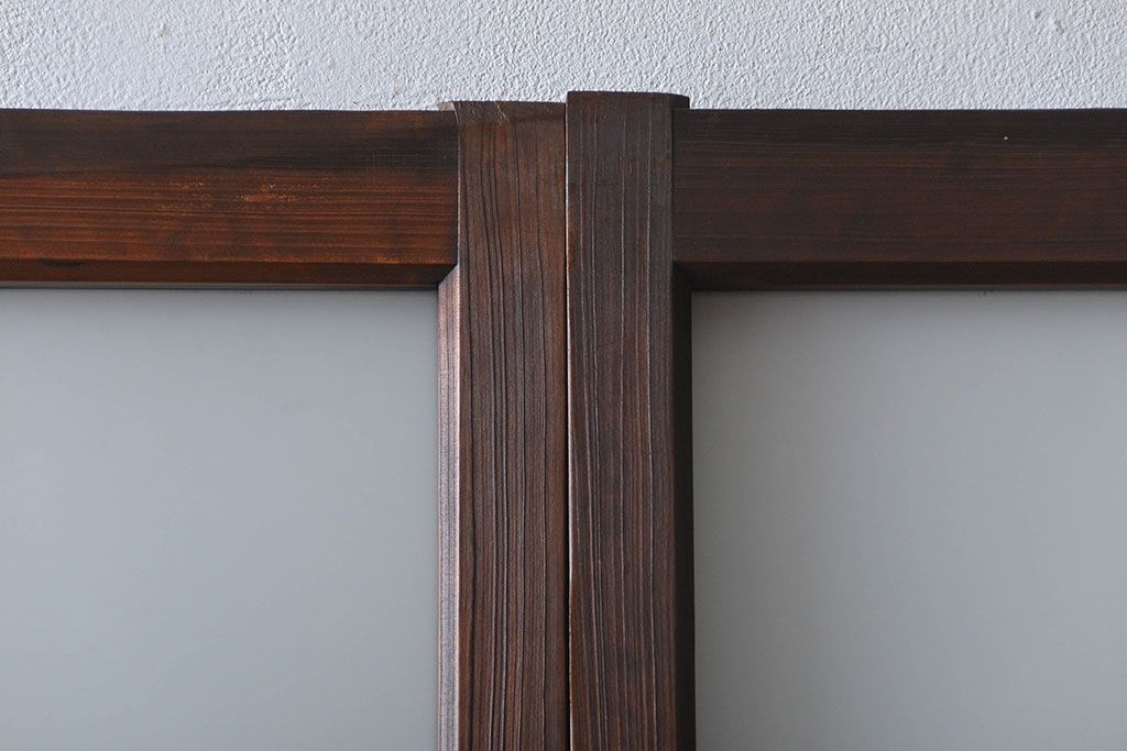 大正ロマン ガラス戸4枚セット(引き戸)