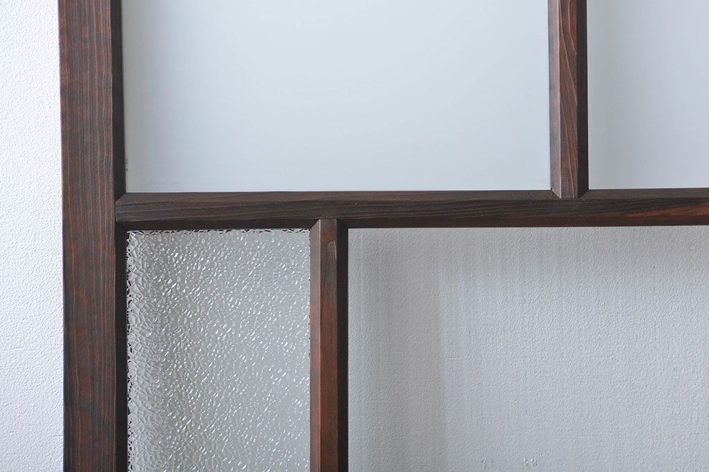 大正ロマン ガラス戸4枚セット(引き戸)