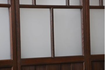 大正ロマン ガラス戸4枚セット(引き戸)