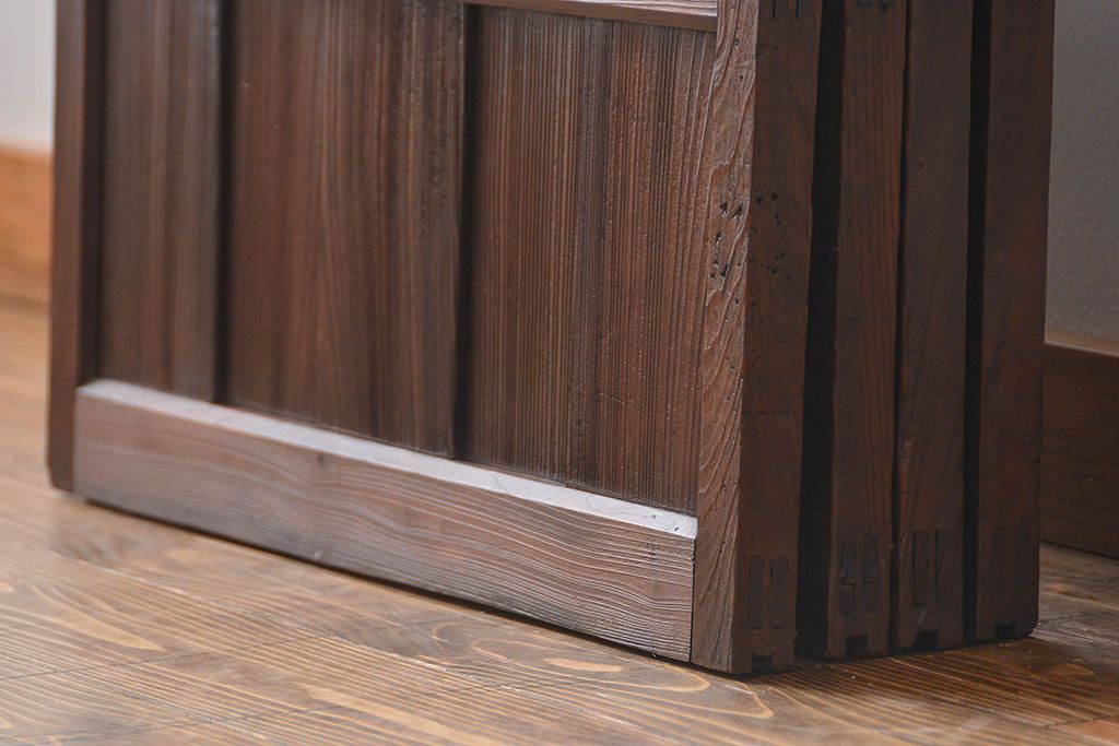 大正ロマン ガラス戸4枚セット(引き戸)