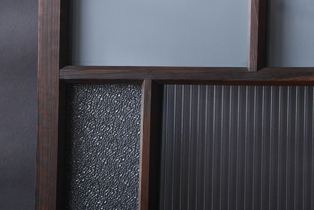 大正ロマン ガラス戸4枚セット(引き戸)