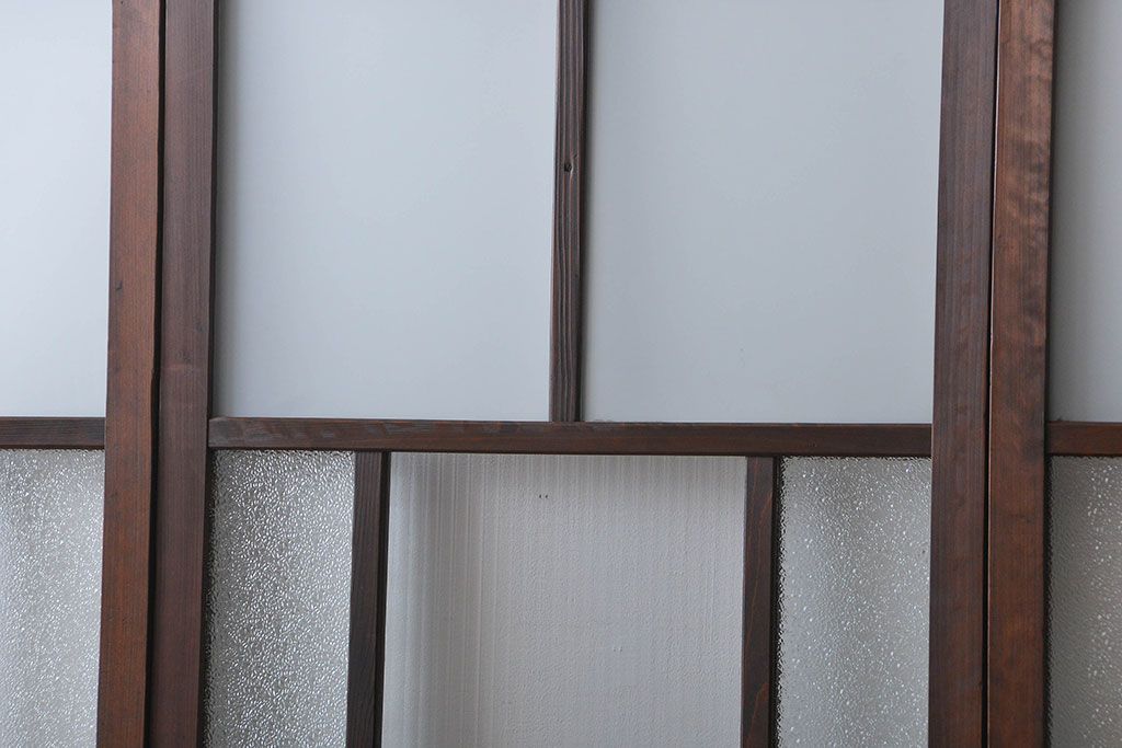 大正ロマン ガラス戸4枚セット(引き戸)