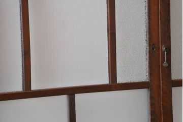 大正ロマン ガラス戸4枚セット(引き戸)