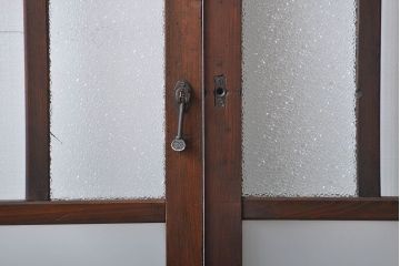 大正ロマン ガラス戸4枚セット(引き戸)