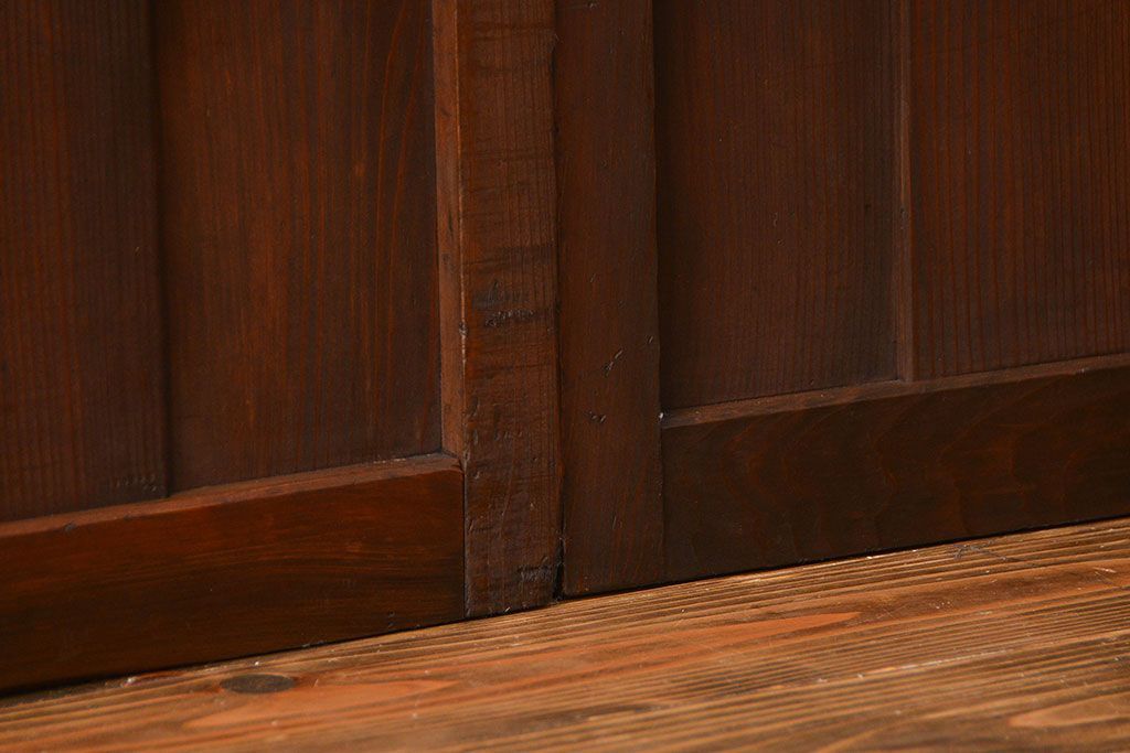 大正ロマン ガラス戸4枚セット(引き戸)