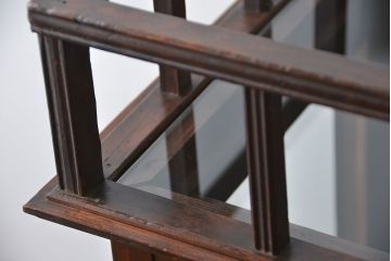 アンティーク家具　大正ロマン 古いタバコ屋のアンティークガラスケース