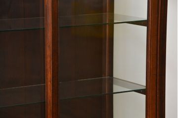 アンティーク家具　大正ロマン 古いタバコ屋のアンティークガラスケース