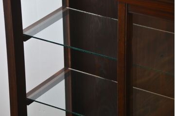 アンティーク家具　大正ロマン 古いタバコ屋のアンティークガラスケース