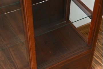 アンティーク家具　大正ロマン 古いタバコ屋のアンティークガラスケース