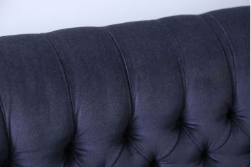 アンティーク家具　イギリスアンティーク 上質!小振りなウィングバック2Pラブソファ(ウイングバックソファ)