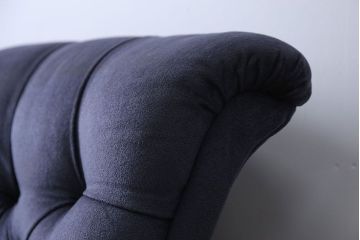 アンティーク家具　イギリスアンティーク 上質!小振りなウィングバック2Pラブソファ(ウイングバックソファ)