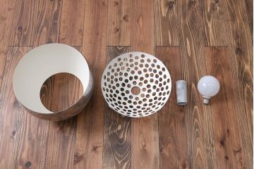 中古　アルコ　φ95ホワイトボールランプ